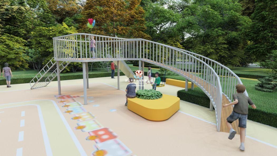 戶(hù)外無(wú)動(dòng)力游樂(lè )設備放置在幼兒園有什么益處？